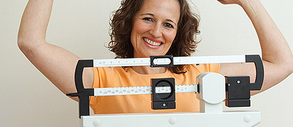 Women on Weighing Scales - Image Credit: Loren Borud